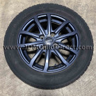 JDM LEBEN DS-5 Blue 4x100 Wheel and Tire Set